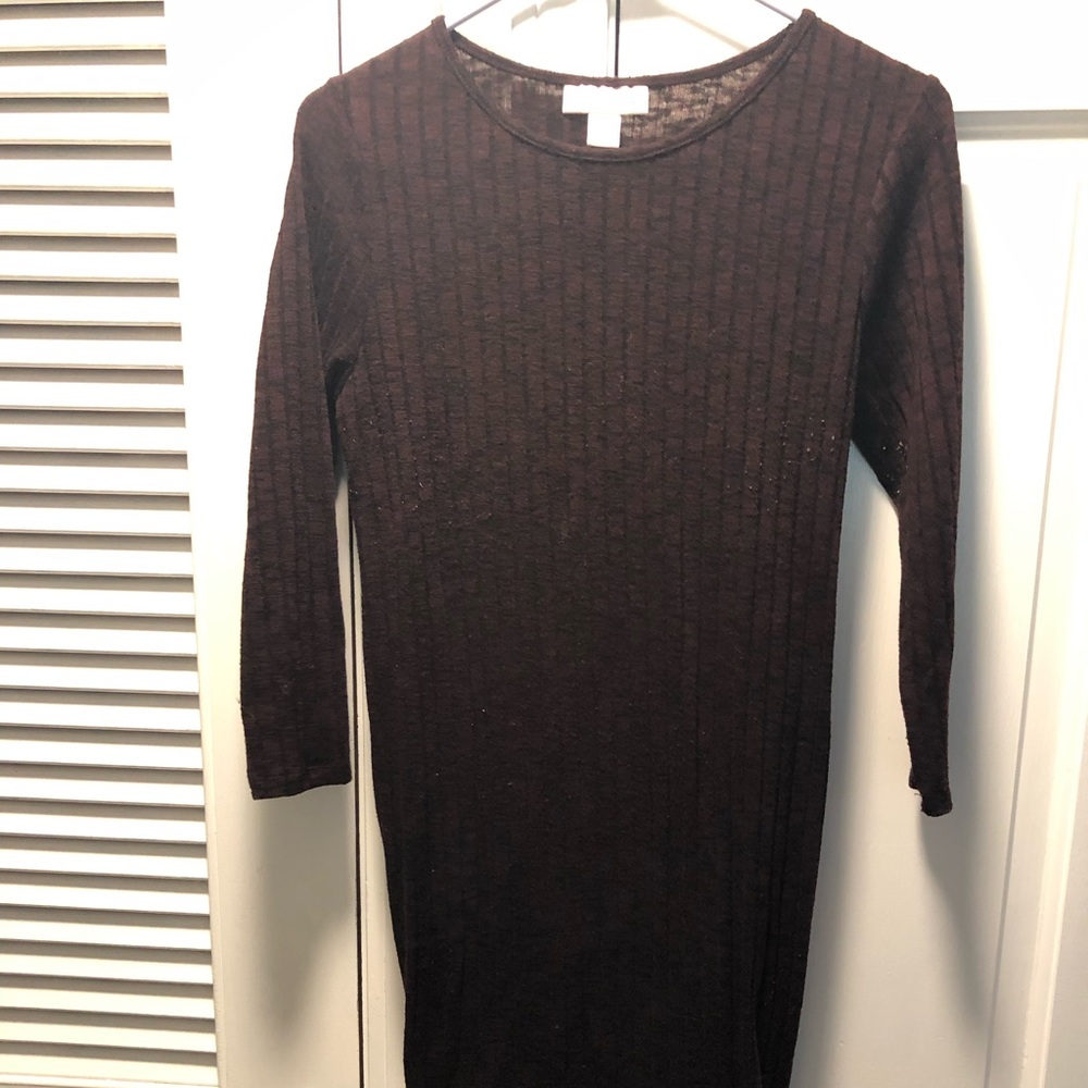 Motherhood Maternity maroon dress!